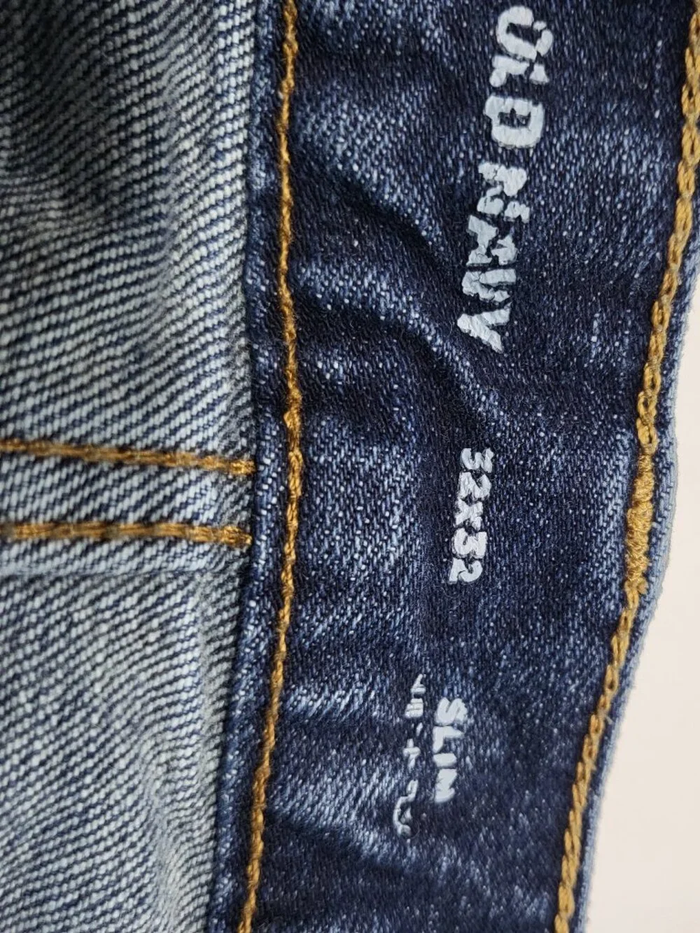 Old Navy Jeans Slim Stretch Mens 32 X 30 {Tag32X32) Blue Denim Pants